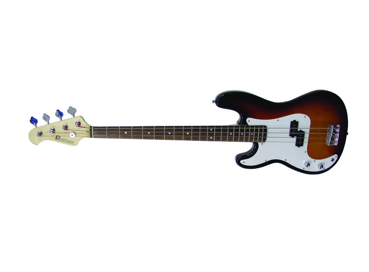 DIMAVERY PB-320 E-Bass LH, sunburst Lefthand 